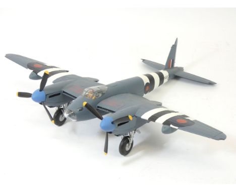 A Corgi Aviation Archive 1:32 die-cast model, D-Day 60th Anniversary DH Mosquito PR XVI - Ns502, No.544 Squadron, RAF Benson,