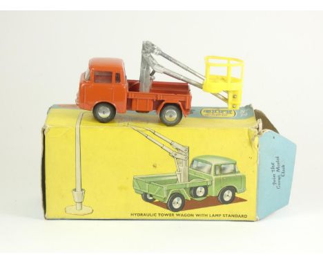 A Corgi No14 Hydraulic Tower Wagon, playworn, original box