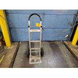 Uline 2-Wheel Hand Truck; Air Tires, Aluminum Construction