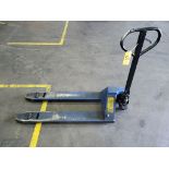 5,500 lb. Cap. Hydraulic Pallet Jack, S/N: C648421; Narrow Forks, 21.25 in. x 48 in.