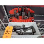 Lot - Assorted Hold Downs