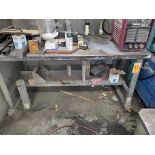 36 in. x 72 in. Steel Workbench (No Contents)