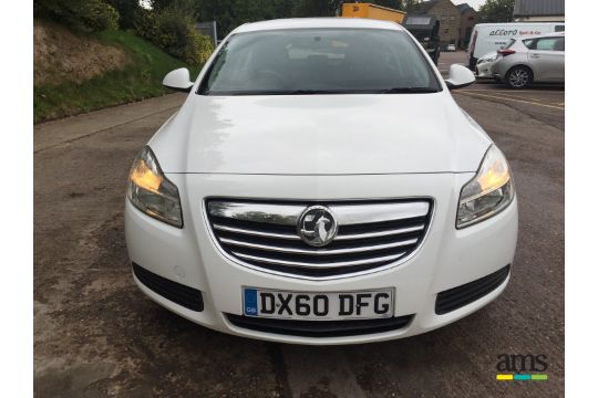 10 Vauxhall Insignia 2 0 Cdti Ecoflex Exlclusive Reg No Dx60 Dfg White Manual Mot Until S