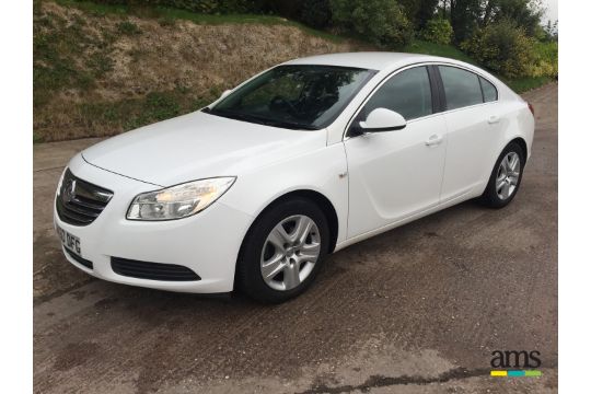 10 Vauxhall Insignia 2 0 Cdti Ecoflex Exlclusive Reg No Dx60 Dfg White Manual Mot Until S