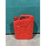 Red Steel 20L Jerry Can