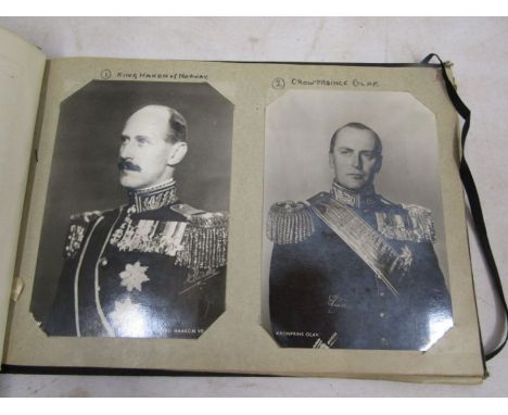 Vintage Norway postcard album