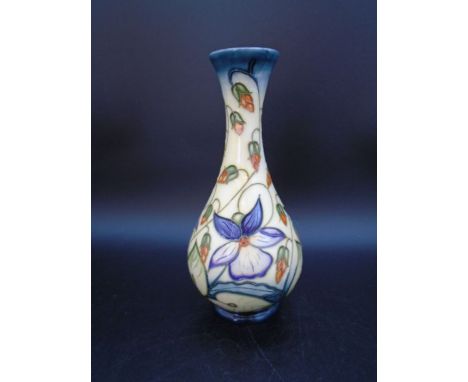 Moorcroft 'Sweet Thief' baluster form vase designed by Rachel Bishop, numbered edition '640', signed by R J Bishop dated 11.0