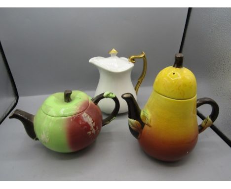 Carltonware teapots marks on the teapots are from tape and likely to clean off