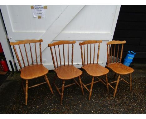 Set of 4 stick back chairs&nbsp;