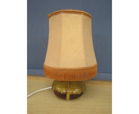 Retro ceramic table lamp with shade&nbsp;