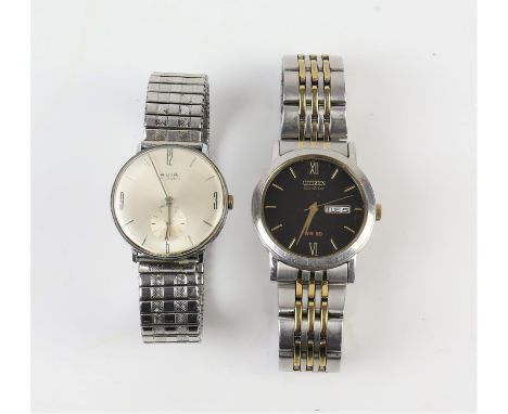 Citizen Eco Drive gents wristwatch and a vintage Avia 17 jewel gents wristwatchCondition Report:  Please note that the moveme