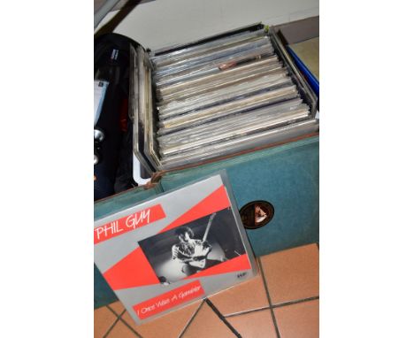 A TRAY CONTAINING OVER ONE HUNDRED LPS including Bread, Cat Stevens, ABBA, The Police, Michael Jackson, Manfred Mann, Fleetwo