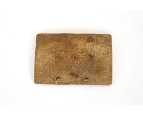 An unusual relic, part of a Tabella found at Blythburgh Priory Suffolk, by the artist John Seymour Lucas and documentation