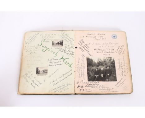 A WW1 period scrap book / sketch book