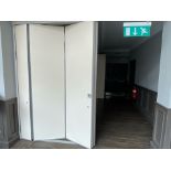 NO Reserve - Concertina Style Room Partition Doors