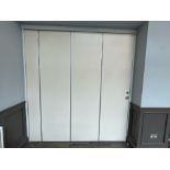 NO Reserve - Concertina Style Room Partition Doors