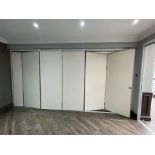 NO Reserve - Concertina Style Room Partition Doors