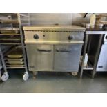 NO Reserve - Lincat Gas Single Bullseye Solid Top Oven