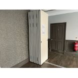 NO Reserve - Concertina Style Room Partition Doors