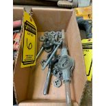 Box of Assorted Dies & Die Handles