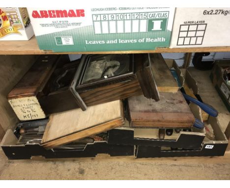 A large quantity of tools