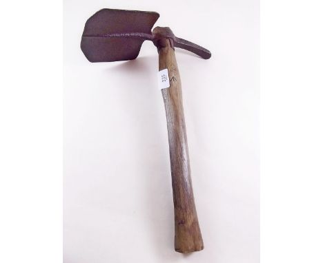 An Army trenching tool 