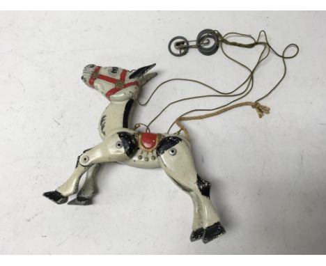 A vintage Miffin The Mule puppet.