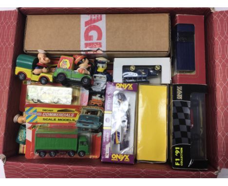 A collection of boxed model vehicles including Corgi, Corgi Classics, lone star, Matchbox etc.