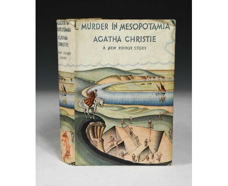 CHRISTIE (Agatha) Murder in Mesopotamia, A New Poirot Story, first or early variant edition, 1936, published for The Crime Cl