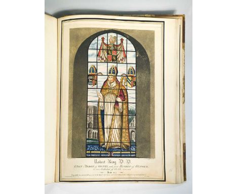 FOWLER (William) Engravings from subjects executed in Antient stained glass in the Windows of the Hall at Aston near Birmingh