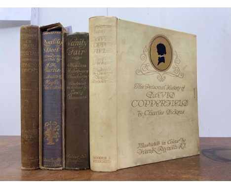 Illustrated. BARRIE (J M) Quality Street, illustrated by Hugh Thomson, Hodder &amp; Stoughton 1901, 4to, tipped in colour pla