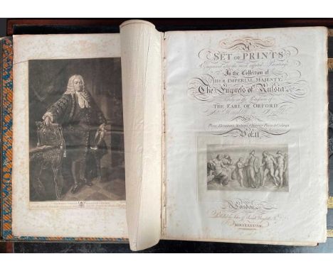 BOYDELL (John & Josiah) A Set of Prints Engraved after the Most Capital Paintings in the Collection of Her Imperial Majesty T
