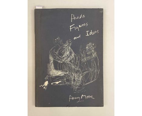 MOORE (Henry) Heads, Figures and Ideas. London: G. Rainbird 1958, large folio, complete with Thirteen Standing Stones auto-li