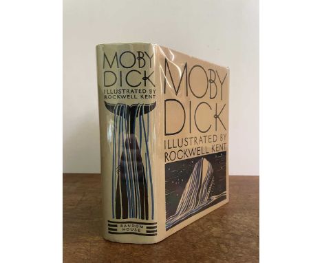 MELVILLE (Herman) Moby Dick, first Rockwell Kent illustrated edition, New York, 1930, 8vo, original pictorial cloth, with sil