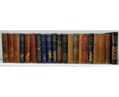LANG (Andrew) The Fairy Books. Collection of works, including first editions: The Orange Fairy Book, The Brown Fairy Book (la