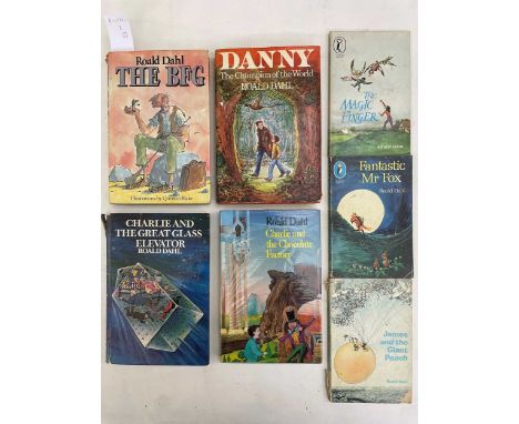 DAHL (Roald) The BFG, 1st edition Jonathan Cape, 1982, named/stamped to first free end paper, dust jacket; Danny the Champion