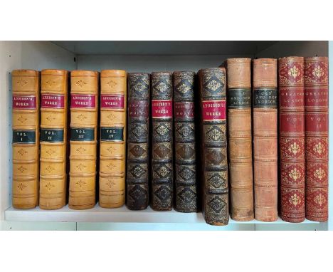 THORNBURY (Walter) and Edward WALFORD. Old and New London, 6 vols., 4to, no date, large folding plan (torn), some staining, h