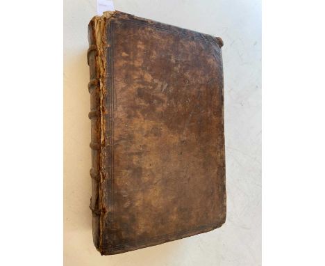 RALEIGH (Sir Walter) The Historie of the World in five books, additional engraved title dated 1614 (as usual), title with vig