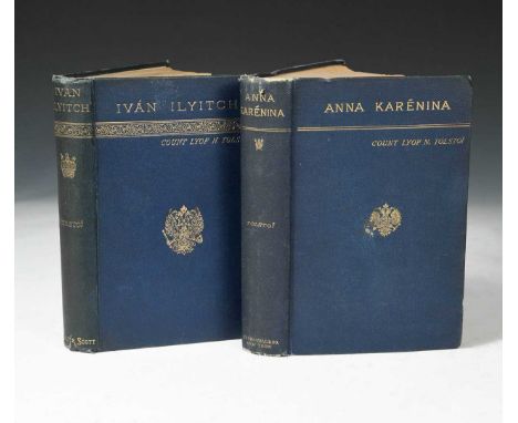 TOLSTOY (Count Leo) Anna Karénina. By Count Lyof N.Tolstoï. In eight parts. Translated by Nathan Haskell Dole. New York: Thom