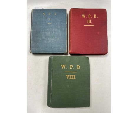 WILKINSON (Nevile R) et al. Three manuscript albums dated 1894-97, with address '27a Sloane Square, SW', of short stories, dr