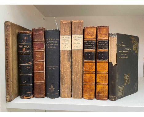 Travel and literature, 19th century. DARWIN (C) Journal of Researches.., T. Nelson &amp; Sons 1891, 8vo, plates, blue cloth; 
