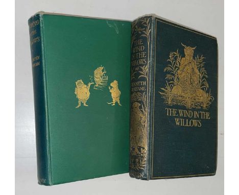GRAHAME (Kenneth) The Wind in the Willows, 4th edition 1909, slight staining to first leaves, contemporary gift inscription t