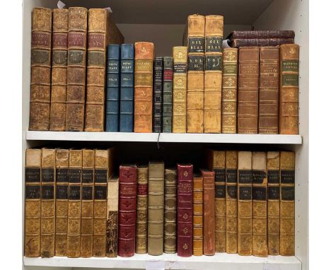 ADDISON (Joseph) The Works, in 4 vols., 3rd edition, Tonson 1741, 4to, portrait frontis, cats paw calf; GIBBON (E) The Histor