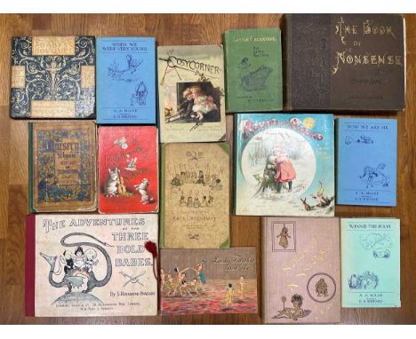 Children's illustrated. Nister, publisher, Round and Round, a Book of Revolving Pictures, no date, 6 illustrations, pictorial
