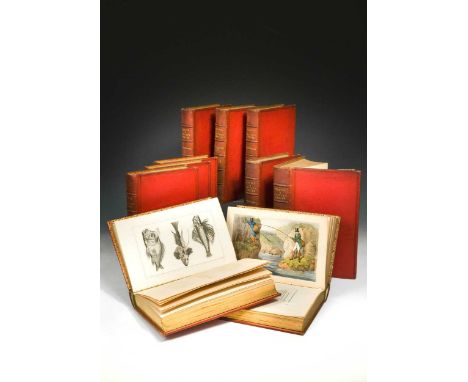 WALTON & COTTON. The Compleat Angler or the Contemplative Man's Recreation; text mainly John Major edition of 1824, 8vo, but 