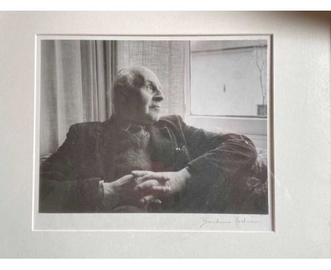 BAWDEN (Edward) Collection of ephemera including 4 autograph letters signed, a portrait photograph, 1984 Royal College of Art