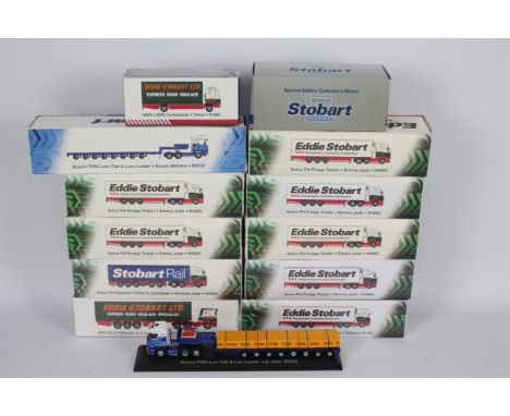 Atlas Editions - A fleet of 14 predominately boxed diecast 1:76 scale model vehicles from various Atlas Editions 'Eddie Stoba