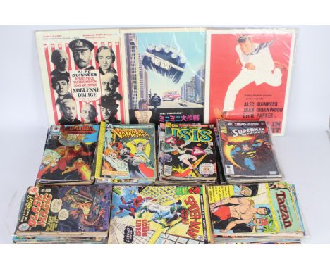 DC Comics - Marvel - Atlas - Charlton -  Approx 230 x mostly modern age comics from the 1980s and 90s with a few 1960s and 70