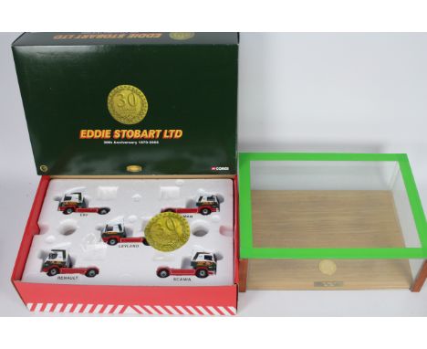 Corgi - A boxed Corgi #76901 Limited Edition 'Eddie Stobart Ltd. 30th Anniversary 1970-200' set. The set containing five trac