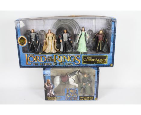 Lord of the Rings - Toy Biz - 2 x boxed Lord of the Rings The Return Of The King series sets, The Coronation gift pack # 8142